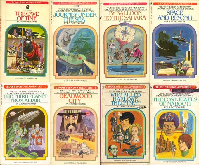 Choose Your Own Adventure books